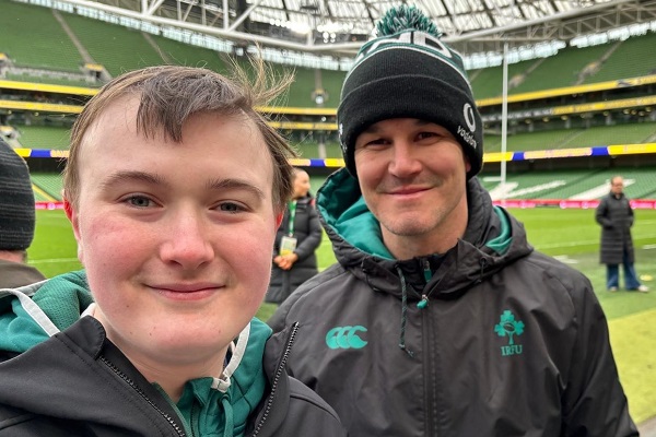 Captain’s Run for rugby fan Finley