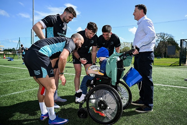 Sean’s lining out for Leinster!